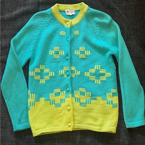 Vintage Donovan Galvani Cardigan sweater, size Medium, European size 38. Wool. - Picture 8 of 8